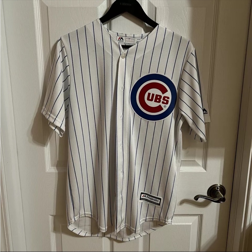 EUC Chicago Cubs Jersey Majestic #27 Russell
